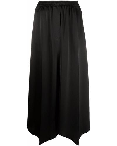 Nanushka Handkerchief Midi Skirt - Black