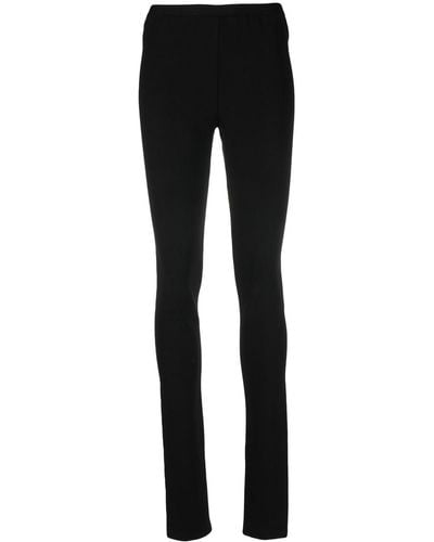 Rick Owens Lilies Amber Jersey-knit leggings - Black