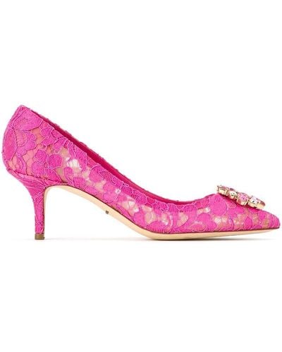 Dolce & Gabbana Belluccipumps - Roze