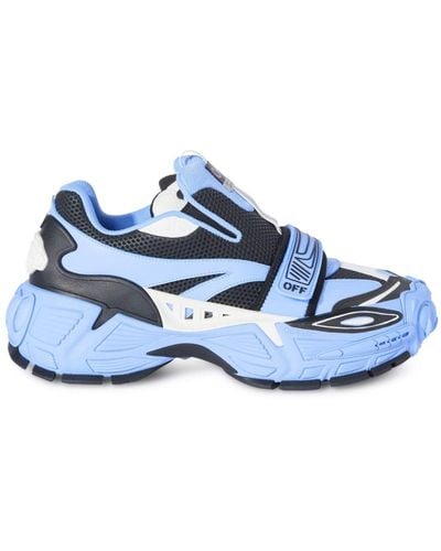 Off-White c/o Virgil Abloh Glove Slip-On-Sneakers - Blau