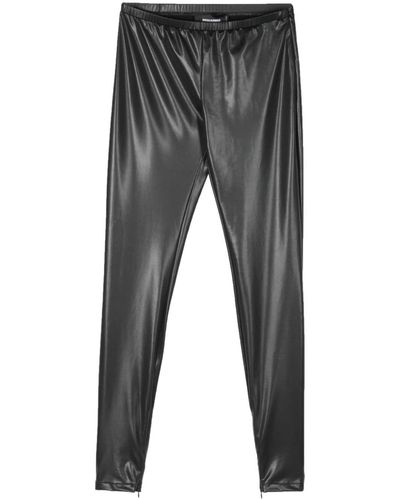 DSquared² High-shine Skinny Trousers - Grey