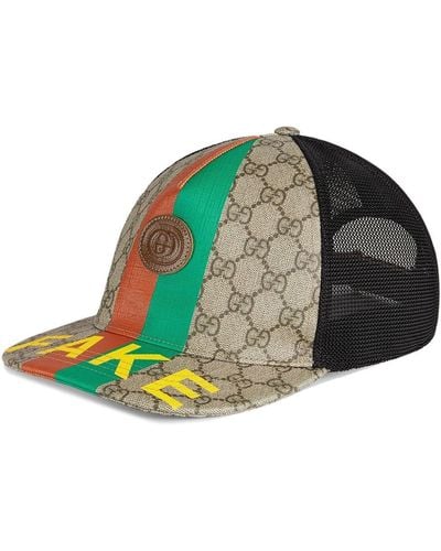 Gucci Fake/Not baseball cap - Mehrfarbig