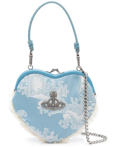 Vivienne Westwood Heart Shopper - Blauw