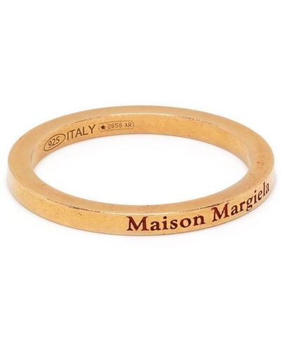 Maison Margiela ロゴ リング - メタリック