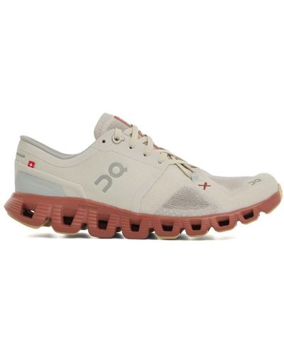 On Shoes Sneakers Cloud X3 con inserti - Bianco