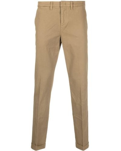 Fay Pantalones ajustados con diseño stretch - Neutro