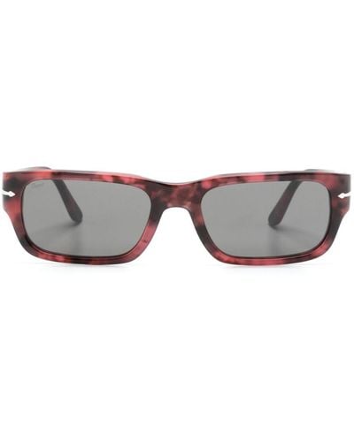 Persol Adrien Rectangle-frame Sunglasses - Grey