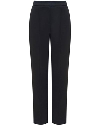 12 STOREEZ Jersey Tailored Trousers - Blue