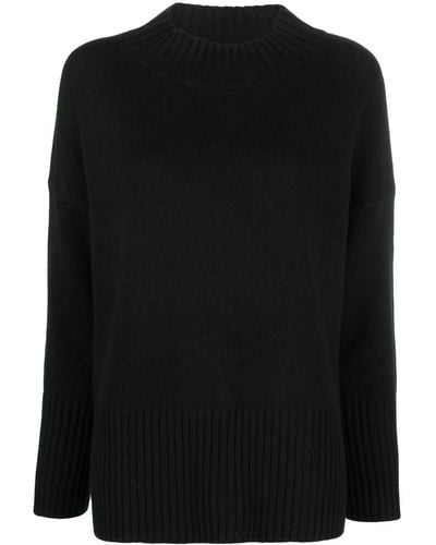 Chinti & Parker Comfort Cashmere Sweater - Black
