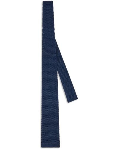 Tom Ford Knitted Silk Tie - Blue