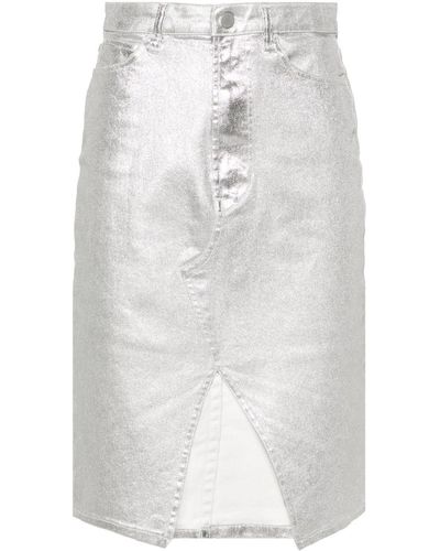 3x1 Elizabella 23 Mini Skirt - White