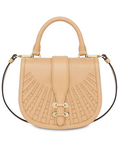 Alberta Ferretti Bolso shopper Alby tejido - Neutro