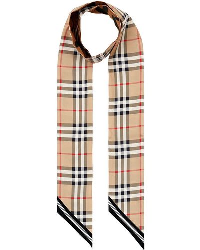 Burberry Accessories > scarves > silky scarves - Blanc