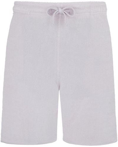 Vilebrequin Bolide Terry-cloth Bermuda Shorts - Blue