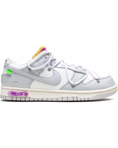 NIKE X OFF-WHITE Dunk Low "lot 03" Sneakers - White