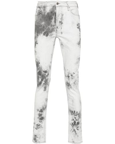 Ksubi Van Winkle Mid-rise Skinny Jeans - White