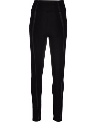 Philipp Plein High-waist Logo leggings - Black