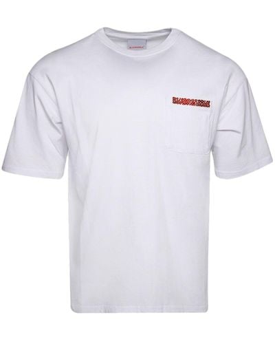 Bluemarble Short-sleeve Cotton T-shirt - White