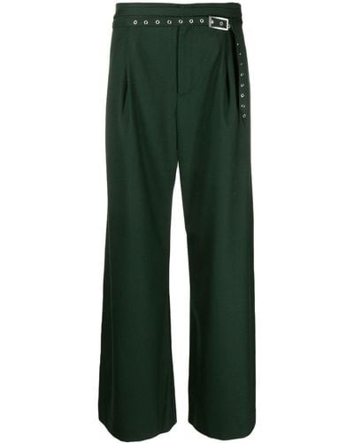Gestuz Fenayagz Wide-leg Trousers - Green