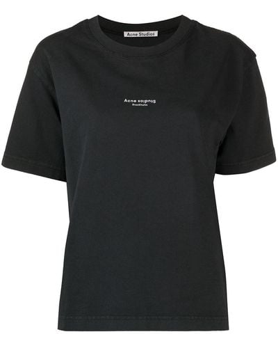 Acne Studios T-shirt Met Logoprint - Meerkleurig