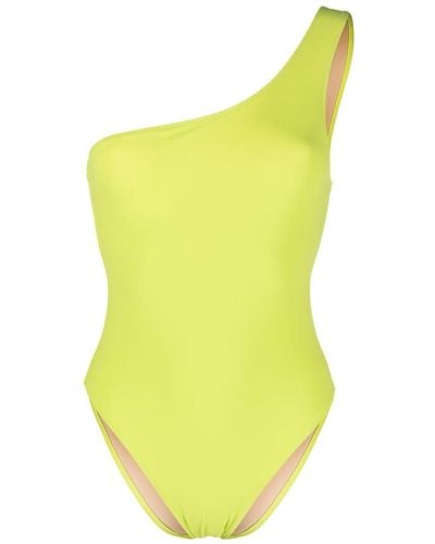 Lido Venti Nove One-shoulder Swinsuit - Yellow