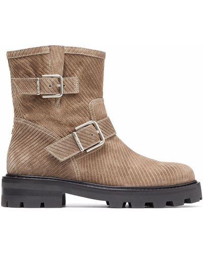 Jimmy Choo Youth Ii Ankle-length Boots - Brown