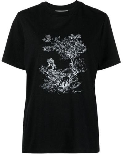 Coperni グラフィック Tシャツ - ブラック