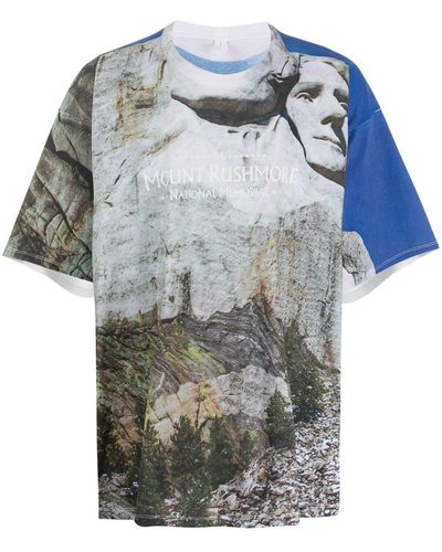 Doublet Rushmore Tシャツ - グレー