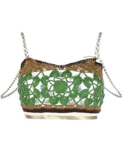 ANDERSSON BELL Cropped Top - Groen