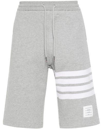 Thom Browne Shorts in jersey - Grigio