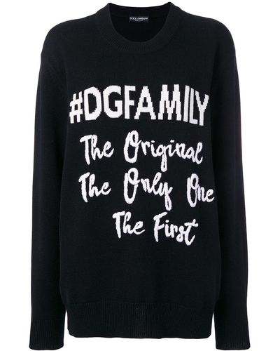 Dolce & Gabbana #dgfamily セーター - ブラック