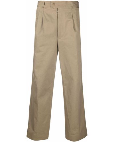 Maison Margiela Beige Polyester Casual Pants main image 0