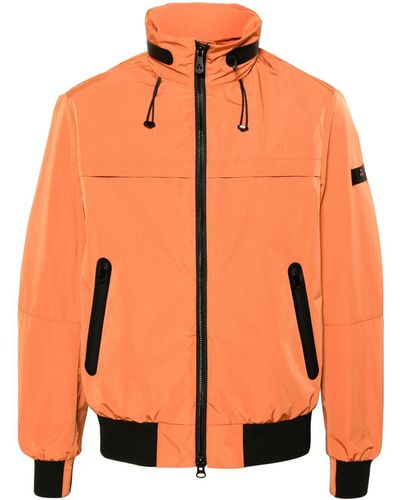 Peuterey Skanor Zip-up Hooded Jacket - Orange