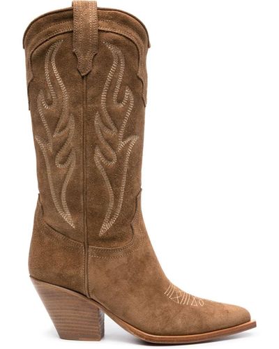 Sonora Boots Santa Fe 60mm Boots - Brown