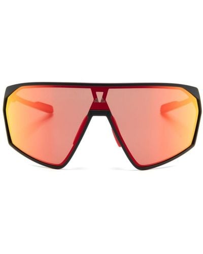 adidas PRFM Shield M Sonnenbrille mit Shield-Gestell - Pink