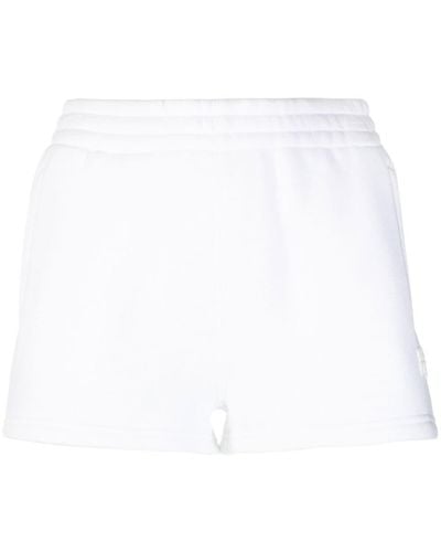 Alexander Wang Pantalones cortos de chándal - Blanco