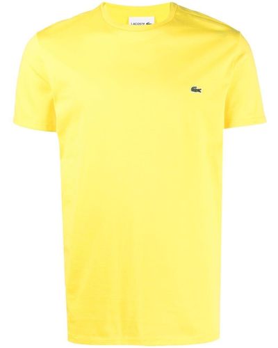 Lacoste ロゴ Tシャツ - イエロー