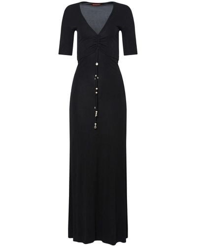 Altuzarra Panya Short-sleeve Dress - Black