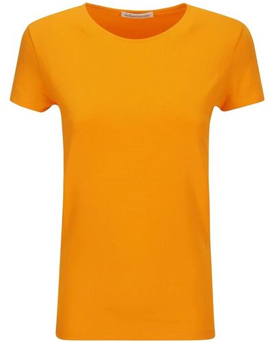 Stefano Mortari Crew-neck Short-sleeved T-shirt - Orange