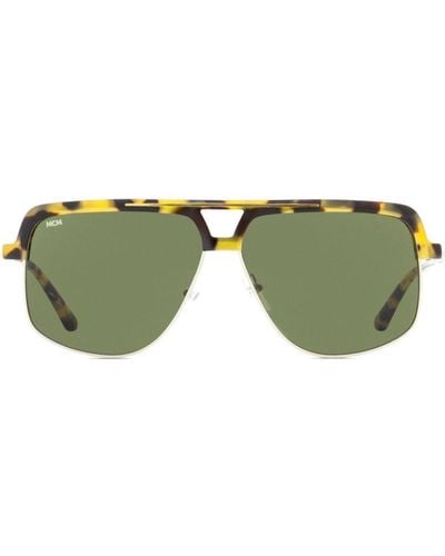 MCM Navigator Sonnenbrille - Grün