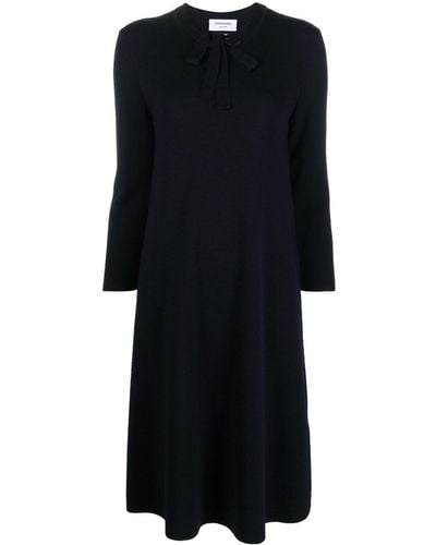 Thom Browne メリノウール ドレス - ブラック
