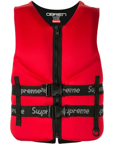 Supreme O'brien Life Vest Ss18 - Red