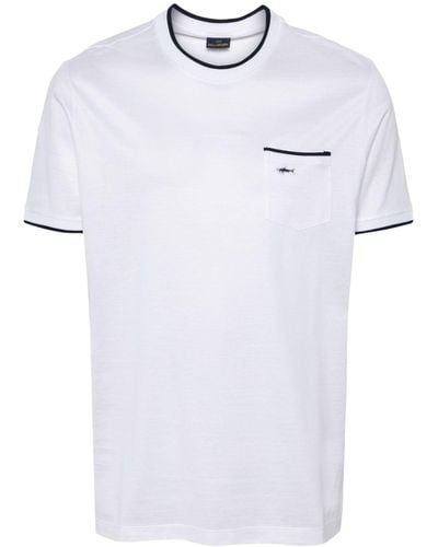 Paul & Shark T-shirt con ricamo - Bianco