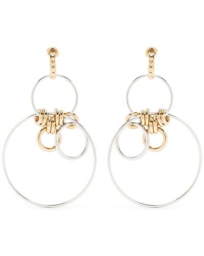 Isabel Marant Stunning Drop Earrings - White