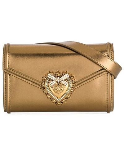 Dolce & Gabbana Sacred Heart Belt Bag - Natural
