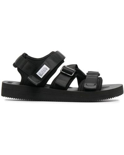Suicoke Touch-strap Sandals - Black