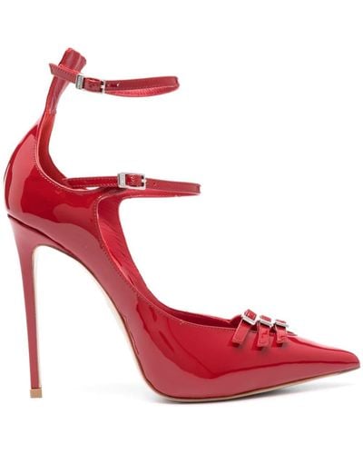 Le Silla 120mm Morgana Court Shoes - Red
