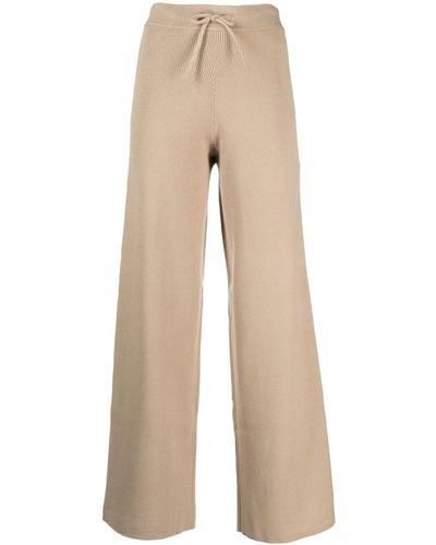 Tommy Hilfiger Drawstring Knitted Trousers - Natural