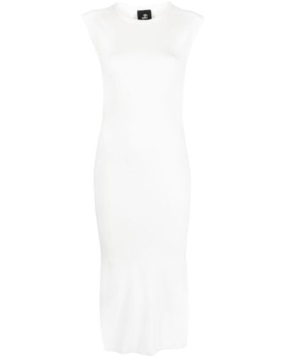 Thom Krom Open-back Cotton Dress - White