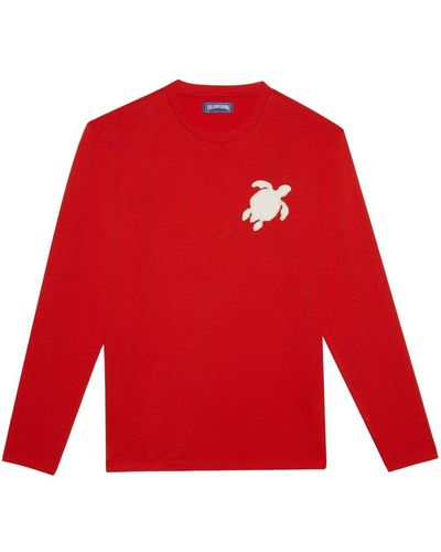 Vilebrequin T-shirt Van Biologisch Katoen - Rood